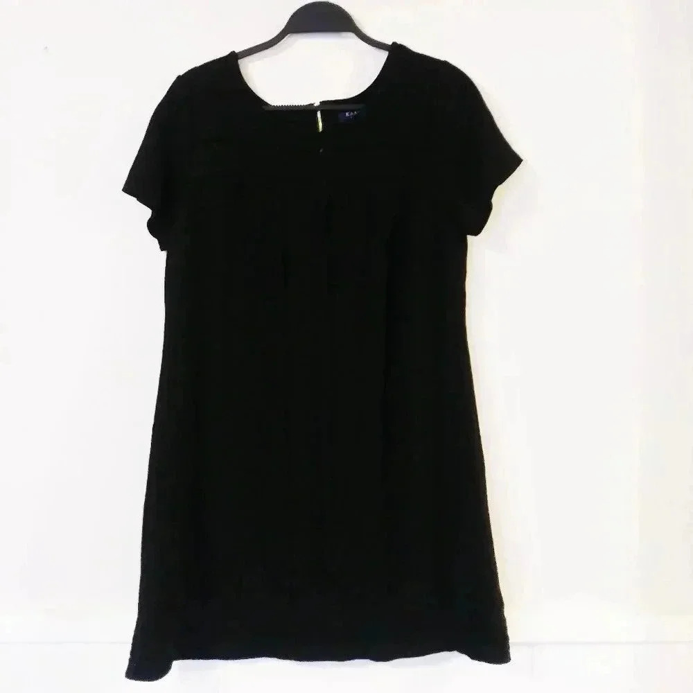 Kaari Blue Black Eyelet‎ Dress